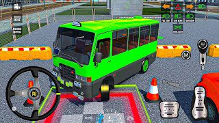 Van Parking Driving License 3D: Mini coach parking class driving school - car game android gameplay screenshot 1