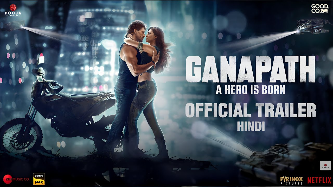 GANAPATH Official Hindi Trailer | Amitabh B, Tiger S, Kriti S | Vikas B, Jackky B | 20th Oct' 23