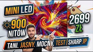 Tani. Duży. Jasny. Mocny - TEST Sharp JP7