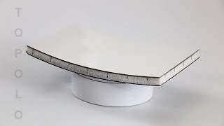 13mm Curved FRP Skin PET Sandwich Panels