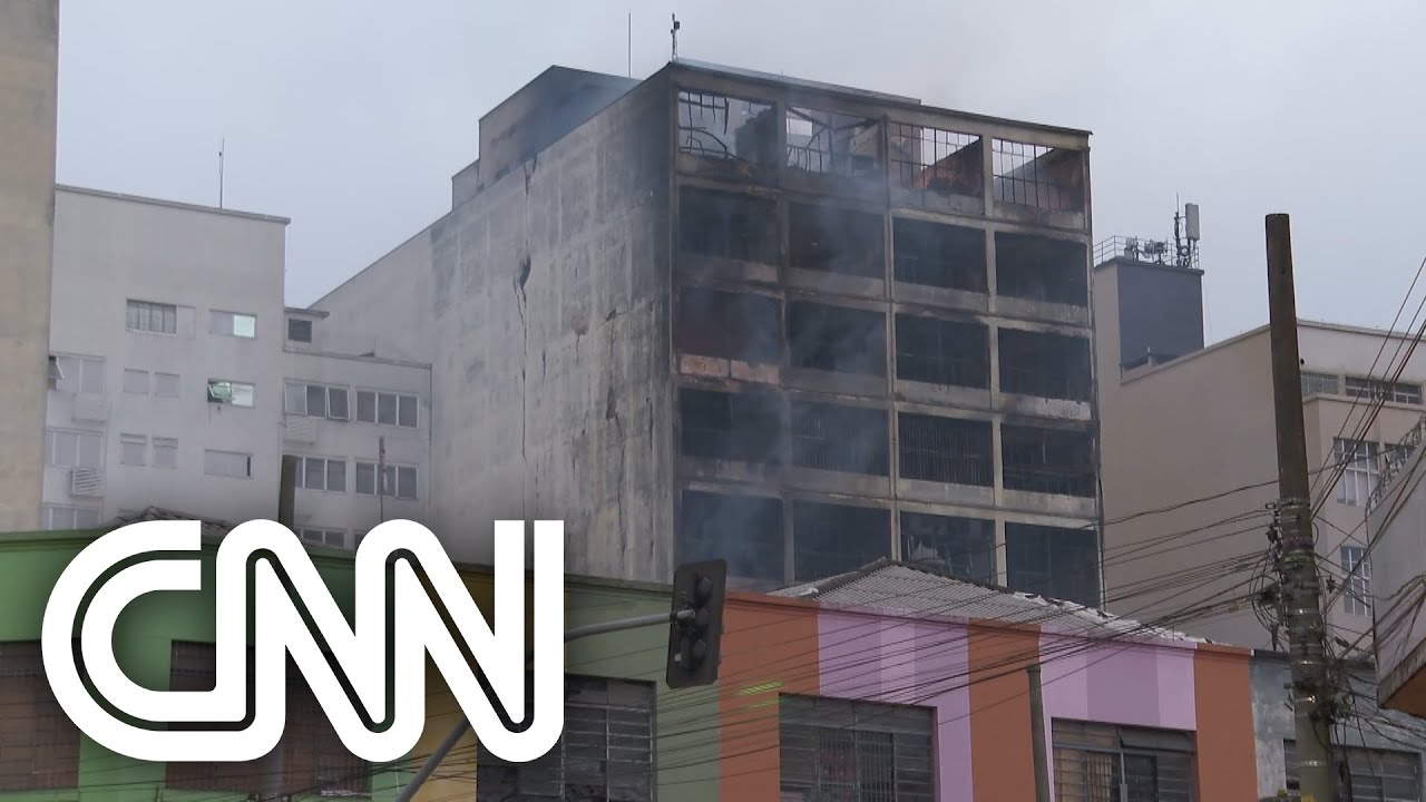 Demolição de prédio incendiado em SP deve levar meses | CNN DOMINGO