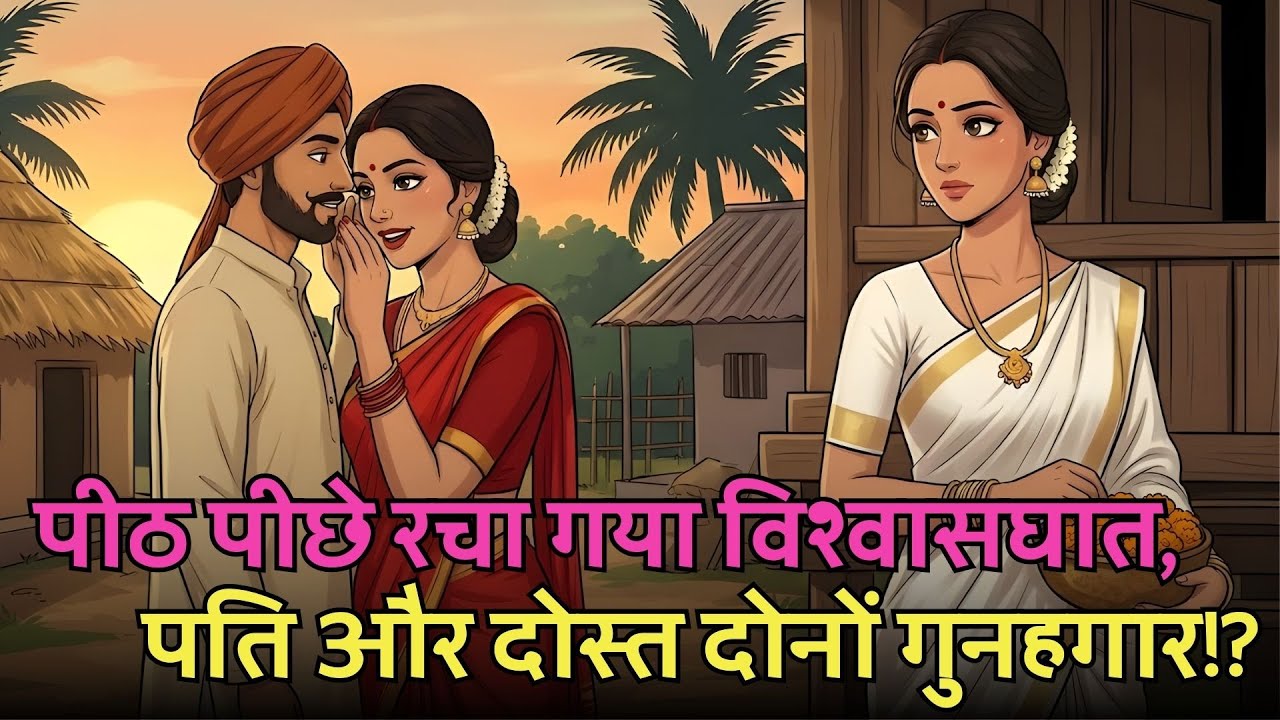 पति और सबसे अच्छी दोस्त का धोखा — प्यार और विश्वास को कुचल देने वाली दर्दनाक भारतीय लोककथा!