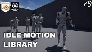 Idle Animation Motion Capture Blender and UE4