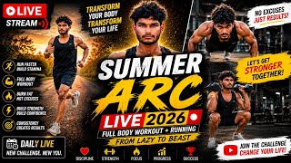 BEAST MODE LIVE 🐺🔥Running + Full Body Workout | No Limits Challenge