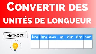 Comment CONVERTIR des unités ? (longueur, masse, volume, ...) 💡 Méthode | Outils mathématiques screenshot 5