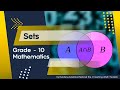 Grade 10 Mathematics Sets & Venn Diagrams 📚