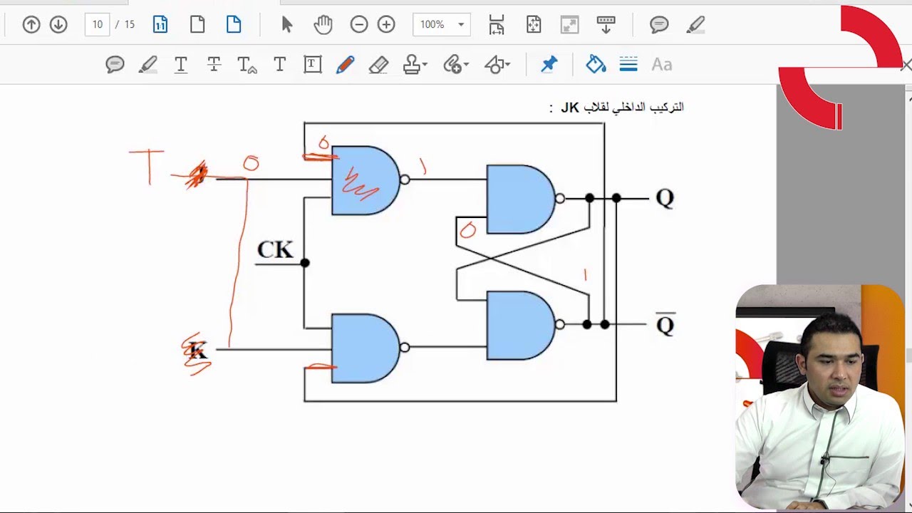 810  قلاب نوع : تي  _ الشرح + مسألة