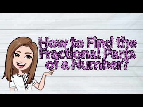 (MATH) How to Find the Fractional Parts of a Number? | #iQuestionPH