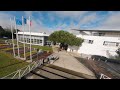  visit excelia la rochelle campus by fpv drone 