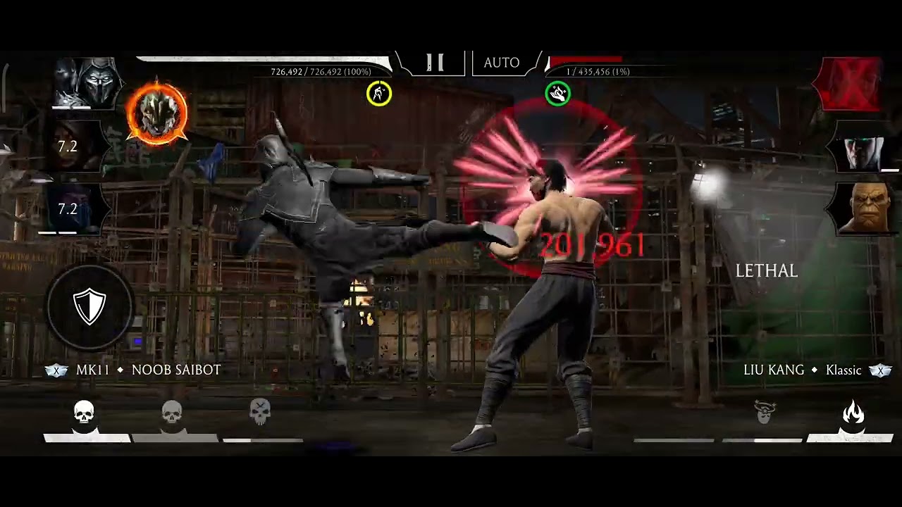 Stage 191 of Klassic Tower fatal