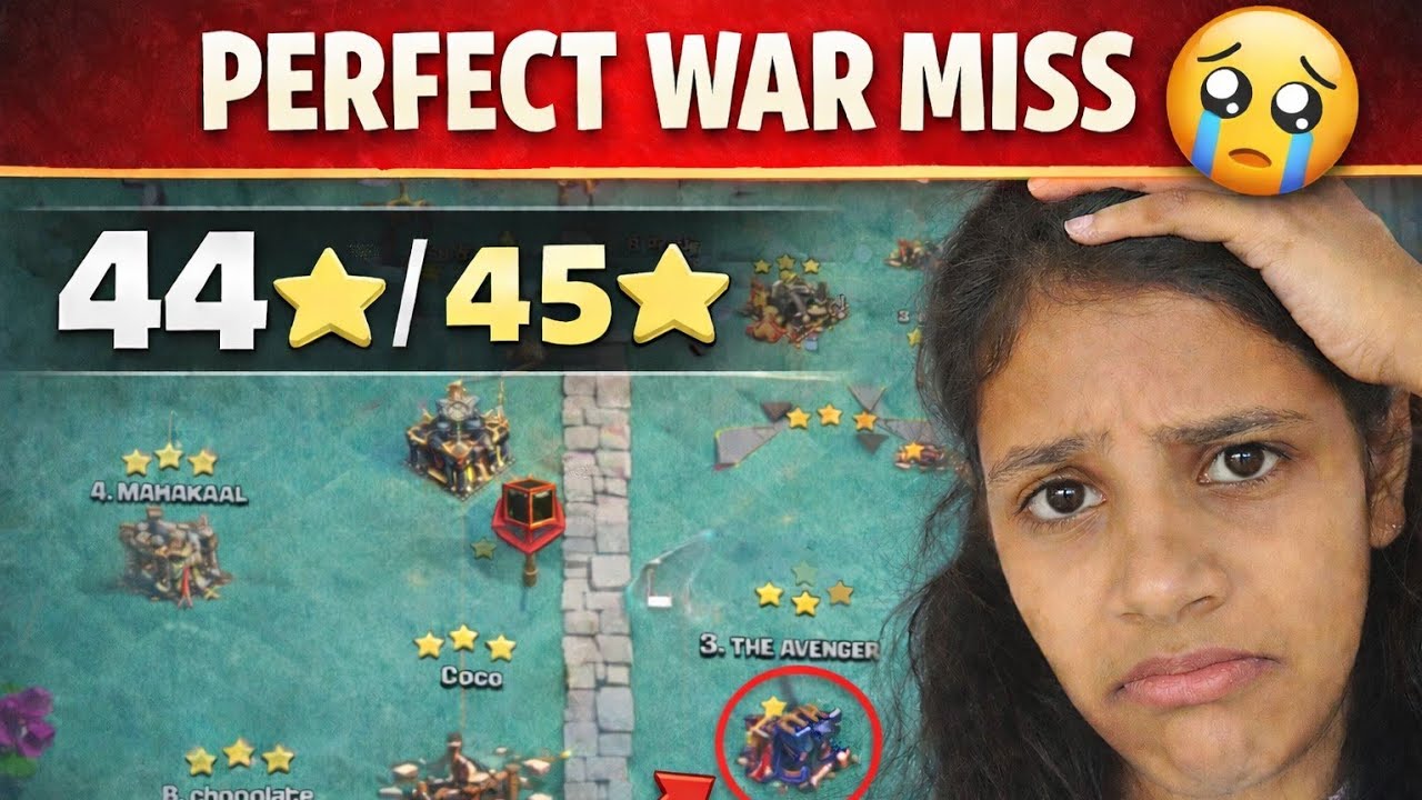We Missed 45 Stars 😭 So Close to Perfect War | CWL Day 1