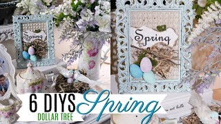 🌸 6 DIY SPRING EASTER FRENCH FARMHOUSE DOLLAR TREE DECOR CRAFTS 🌸 OLIVIAS ROMANTIC HOME DIY 2019