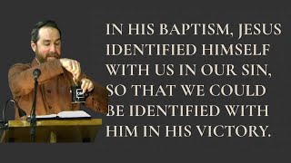 Identified with Jesus in baptism - Matthew 3:13-17