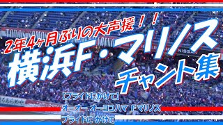 チャント大盛り 横浜f マリノス 応援歌 チャント集 J1第節22 Vsサンフレッチェ広島 声出し解禁試合 Youtube