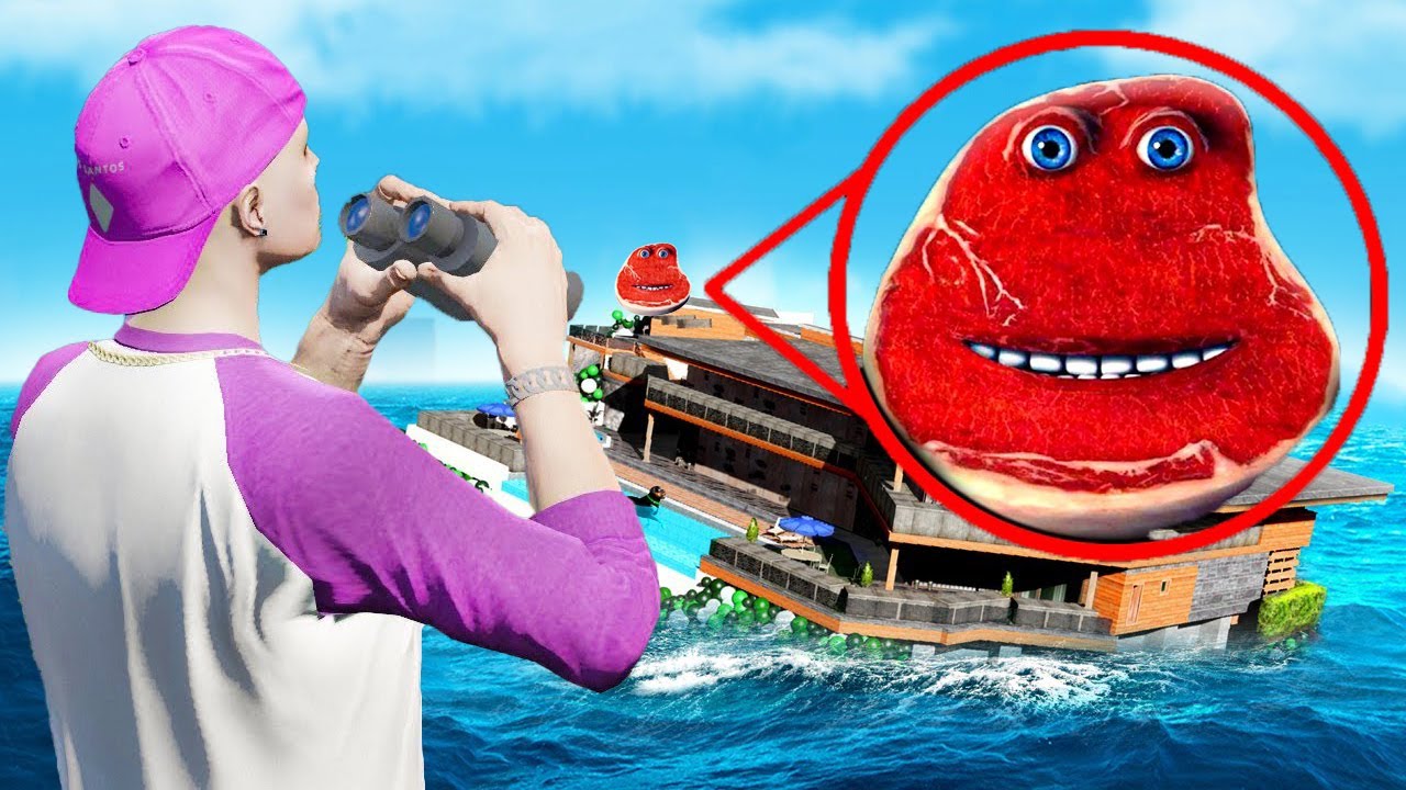 L-AM GASIT pe CHARLIE the STEAK in GTA 5! 🥩