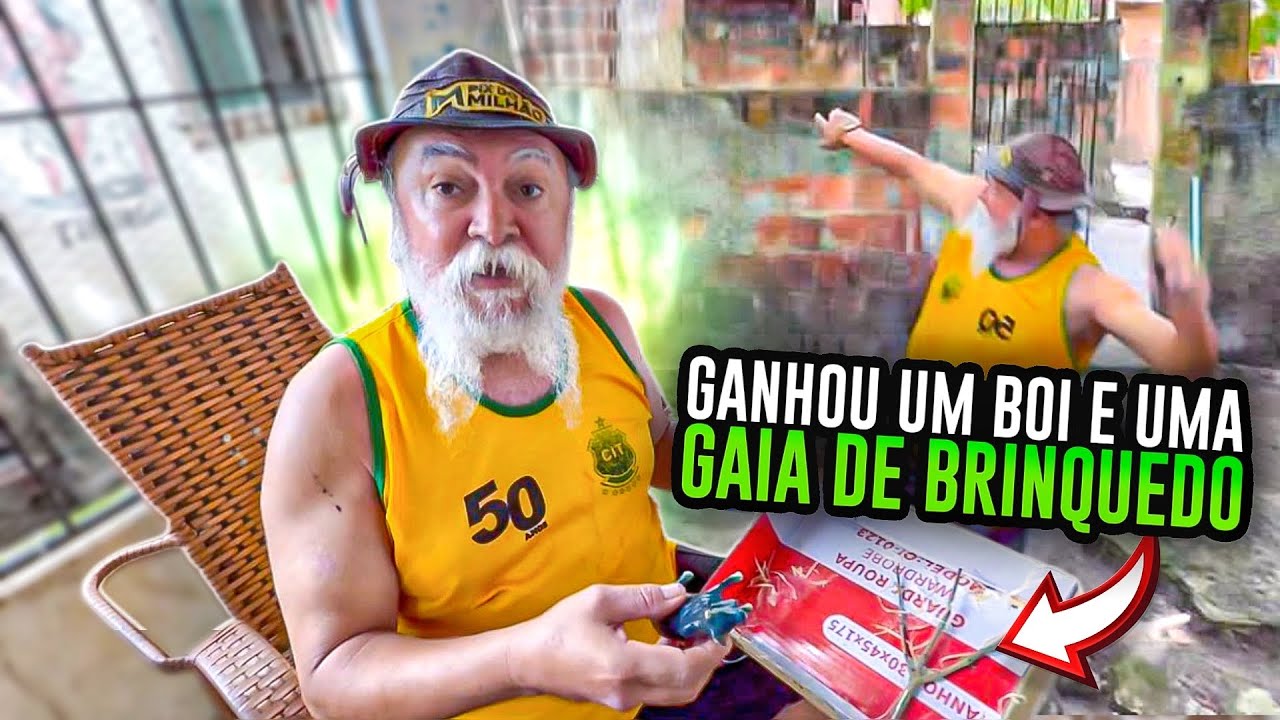 LUIZ DO SOM GANHOU UM BOI E UMA GAIA PRA LEMBRAR QUE É CORNO | RECEBIDOS DO LUIZ DO SOM