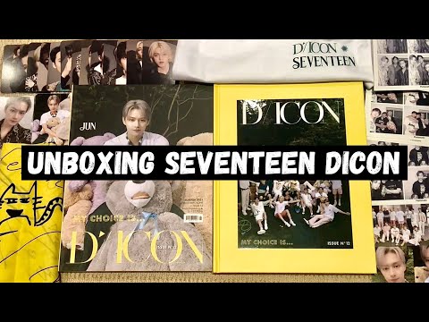 K-POP・アジア Dicon SEVENTEEN luxury ver SEVENTEEN DICON MY CHOICE Luxury Ver. Photo Book Full Set K