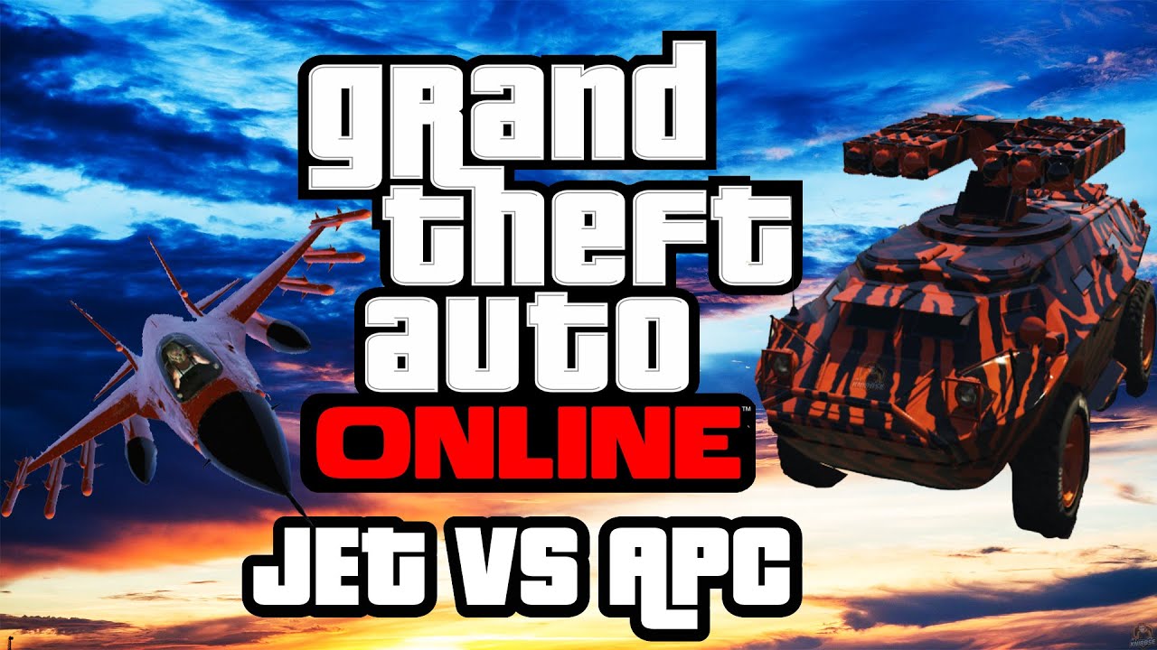 GTA 5 Jet vs APC