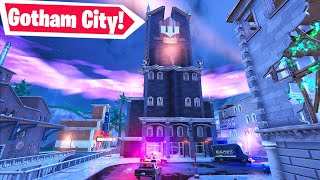 Fortnite X Batman - Gotham City Full Walkthrough Tour Batman Day