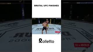 Brutal UFC finishes