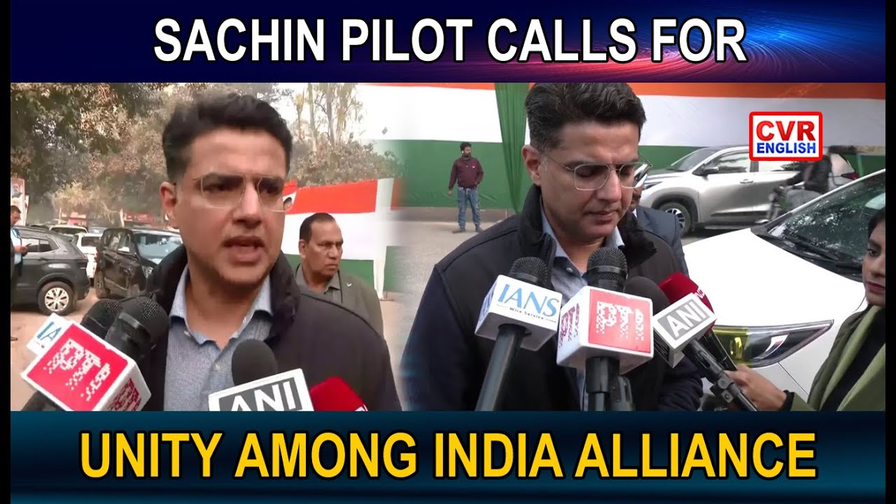 Sachin Pilot Says Congress Remains United on 140th Foundation Day, India Alliance Must Fight | CVR
