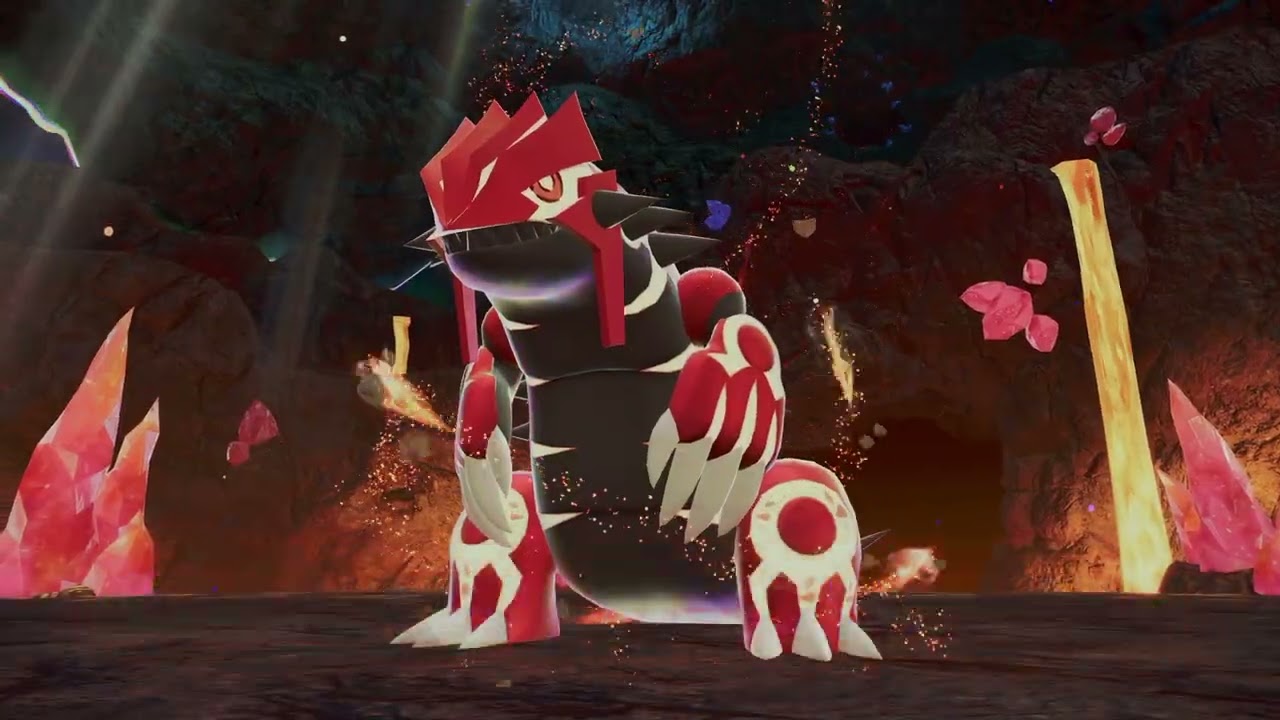 Pokemon Legends: Z-A: Mega Dimensions DLC - Groudon/Primal Groudon Battle