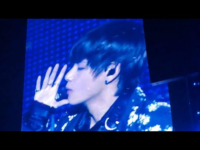 181002 Singularity Taehyung @ BTS 방탄소년단 Love Yourself Tour in