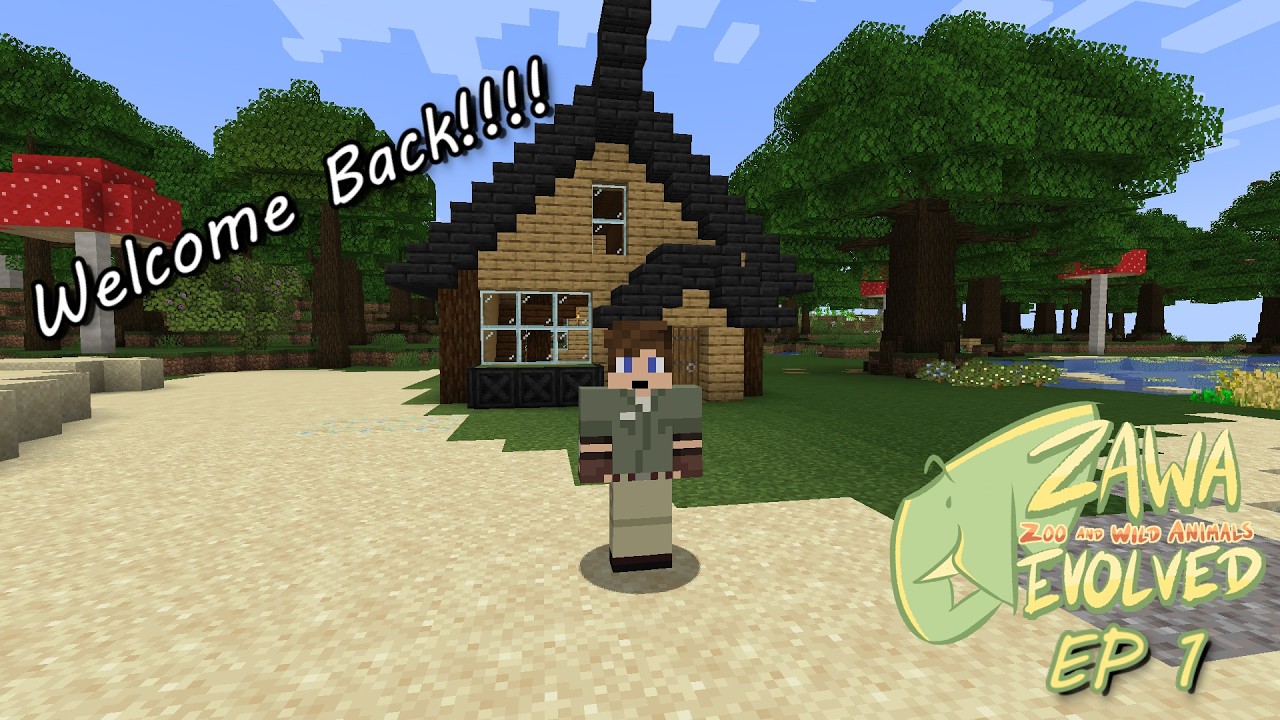 Welcome Back!!! - Minecraft SMP: Zoo and Wild Animal (ZAWA) Mod - S1E1 ...