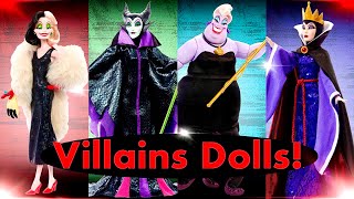 👑DISNEY PRINCESS👑 2026 Disney VILLAINS Collector Dolls by Mattel REVEALED, First Look!!💀🍵💖
