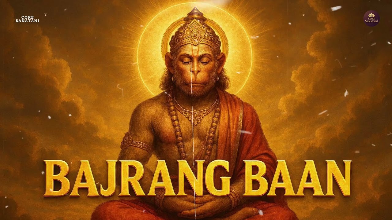 BAJRANG BAAN - SANKAT MOCHAN 🙏 The Ultimate Hanuman Protection Mantra - Core Sanatani