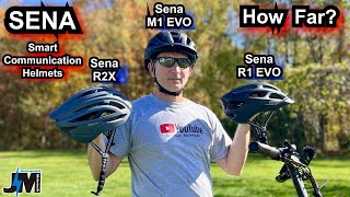 A Must for group rides ~ Sena R1 Evo, R2X and M1 Evo Helmet review!