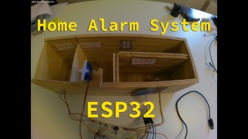 Home Alarm System - ESP32 University Project