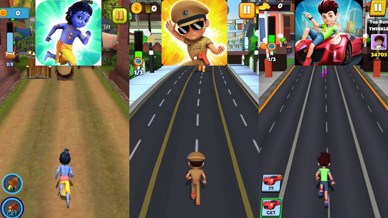 Little Krishna 🆚 Little Singham 🆚 Kicko & Super Speedo Новое обновление