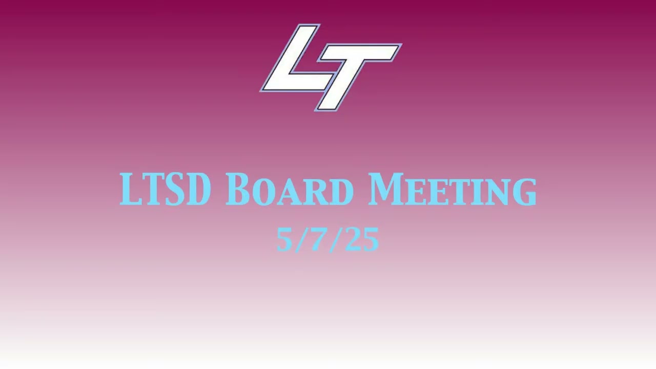 Copy of LTSD Board Meeting
