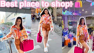 Shopping at Bangkok’s Best Mall  (Platinum, ICONSIAM, MBK Mall, Pratunam, plus Riding Tuktuk!)