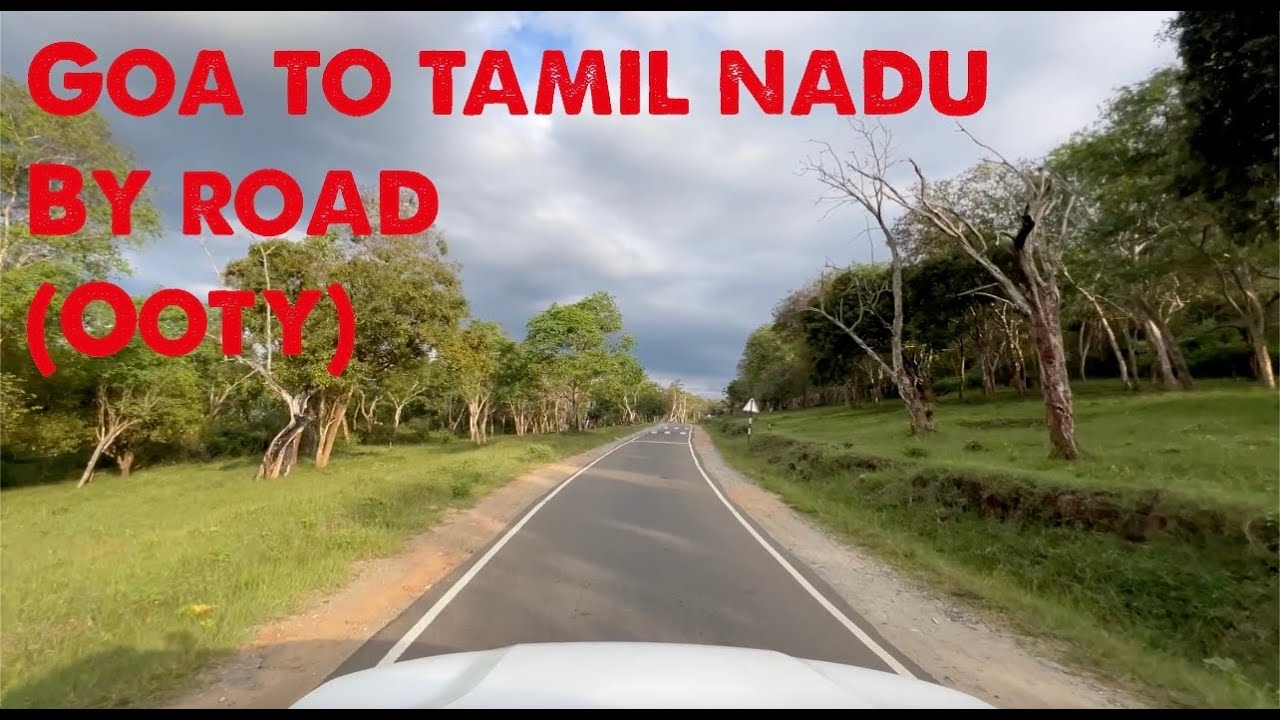 Goa to Tamil Nadu (Ooty) by road explore with me ✌️| GOA TO TAMIL NADU (OOTY) BY ROAD IN CAR🚘✌️