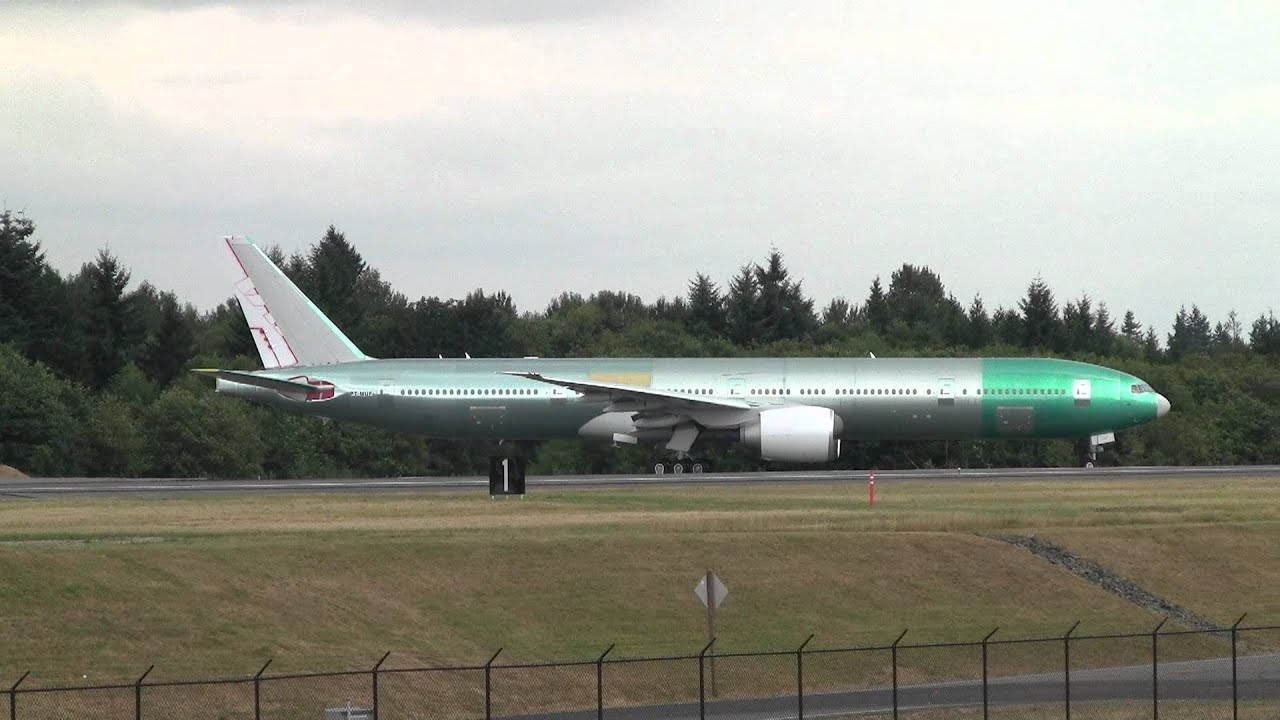 TAM Airlines 777 First Flight