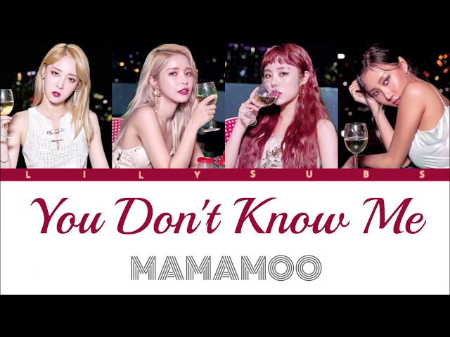 [ROM/KAN/ENG] Mamamoo - You Don't Know Me (Japan Debut Single) class=
