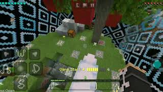 Mcpe Hive Gameplay trying to win using split controls (watch full video)