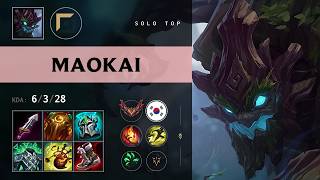 Maokai Top vs Dr. Mundo - KR Grandmaster Patch 26.15
