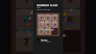 Sliding Puzzle 🔢 This One Goes In 5 Moves — Can You | Number Slide | Gamexy | The Swag Coder