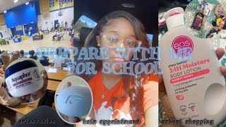 PREP WITH ME FOR BACK 2 SCHOOL (orientation, hair appointment, school shopping)|| Ke’Ajah Des’Jonay