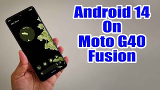 Install Android 14 on Moto G40 Fusion (Pixel Experience Rom) - How to Guide! screenshot 2