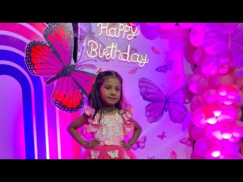Birthday decoration butterfly