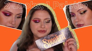 2 Looks, 1 Palette | Spooked by Gourmande Girls x Doodles By the Bunny @AmyPetrucci