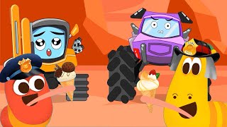 Wheels on the Larva Car - Baby songs - Bingo Song  - Larva Kids Song - Nursery Rhymes & Kids Songs