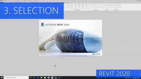 HOW DO I SELECT ELEMENTS IN REVIT 2020?? BASIC SELECTION OVERVIEW (FOR BEGINNERS)