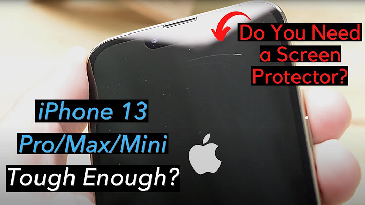 Do you need a screen protector on iphone 13