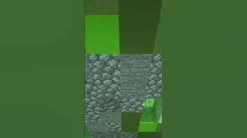 Making A Giant Emerald Block In Minecraft  #minecraft #minecraftshorts #shorts #fyp