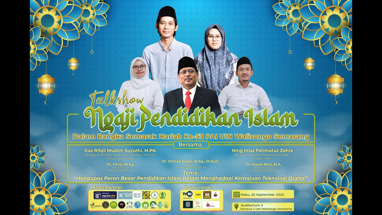 Talkshow: Ngaji Pendidikan Islam Bersama Gus Rifqil dan Ning Imaz